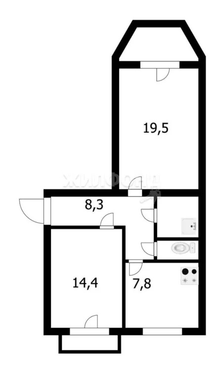 Продажа квартиры, Новосибирск, Станиславского пл. - Фото 15