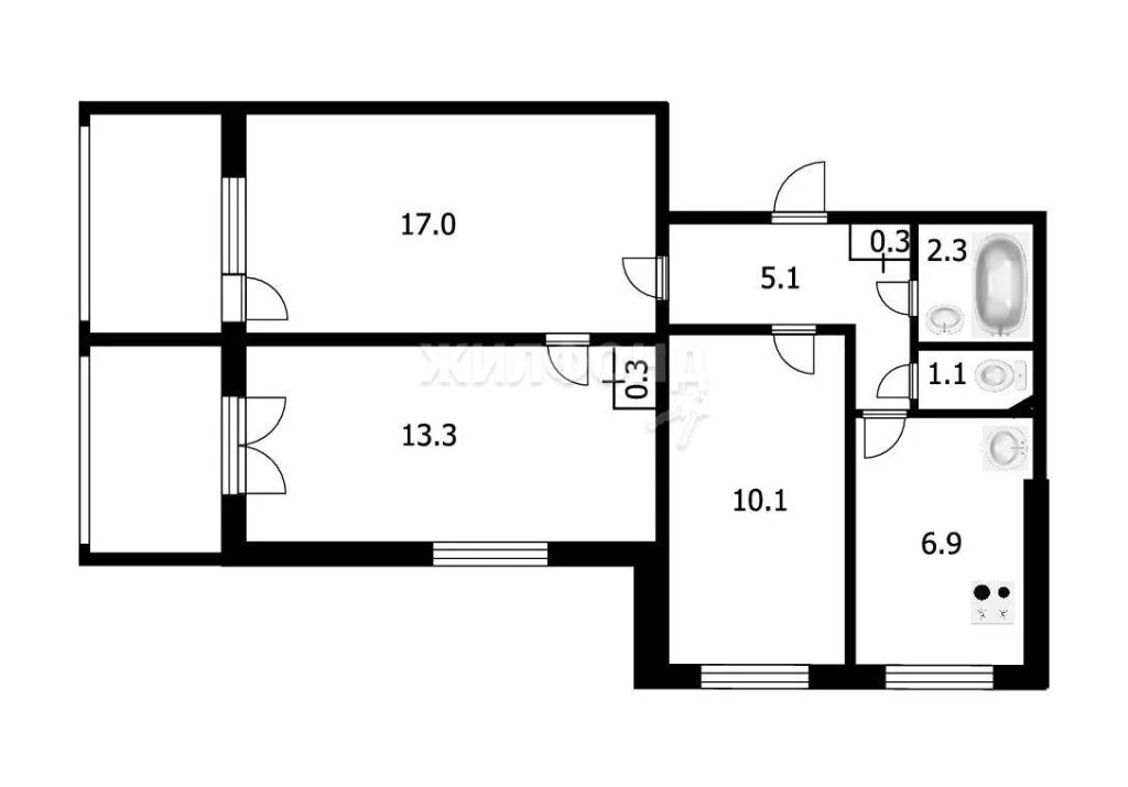 Продажа квартиры, Новосибирск, ул. Кропоткина - Фото 35