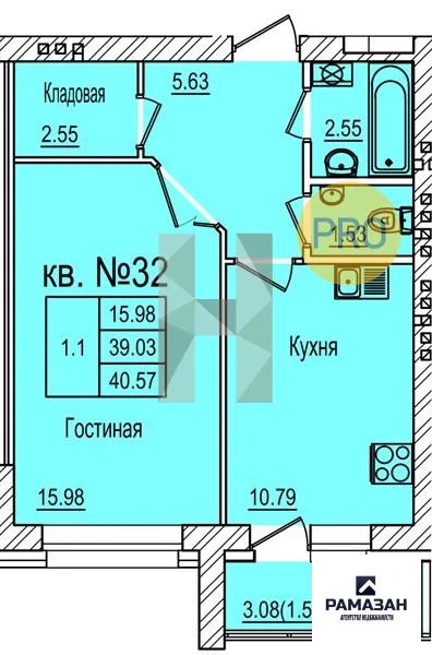 Продажа квартиры в новостройке, Лесные Моркваши, Верхнеуслонский ... - Фото 1