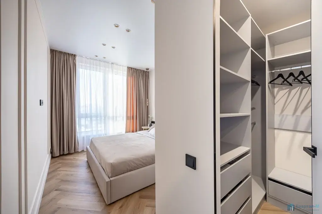 Евро-3 квартира 65,1 м2 в ЖК «Тринити» | 31 этаж - Фото 13