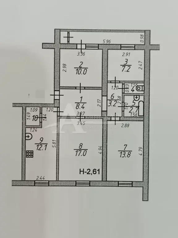Продажа квартиры, Зеленокумск, Советский район, ул. 50 лет Октября - Фото 18