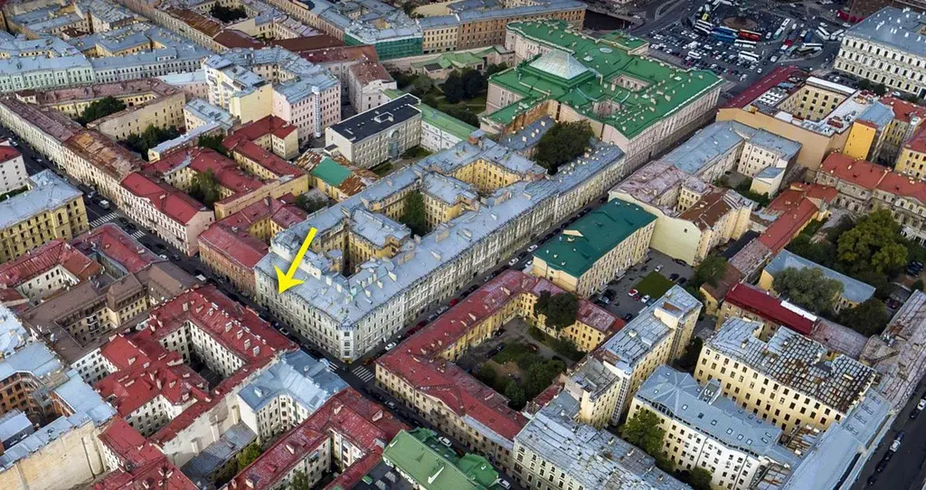 Сдаётся в аренду большая комната 33 кв.м в центре Питера, ст.м.Садовая - Фото 20