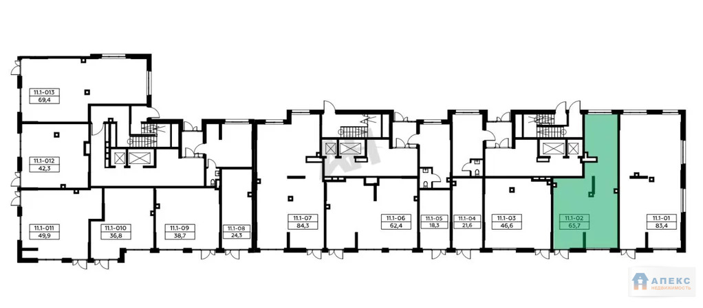 Продажа помещения (ПСН) пл. 66 м2 под аптеку, банк, бытовые услуги, ... - Фото 2