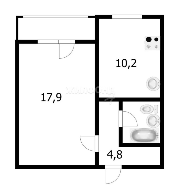 Продажа квартиры, Новосибирск, ул. Молодости - Фото 0