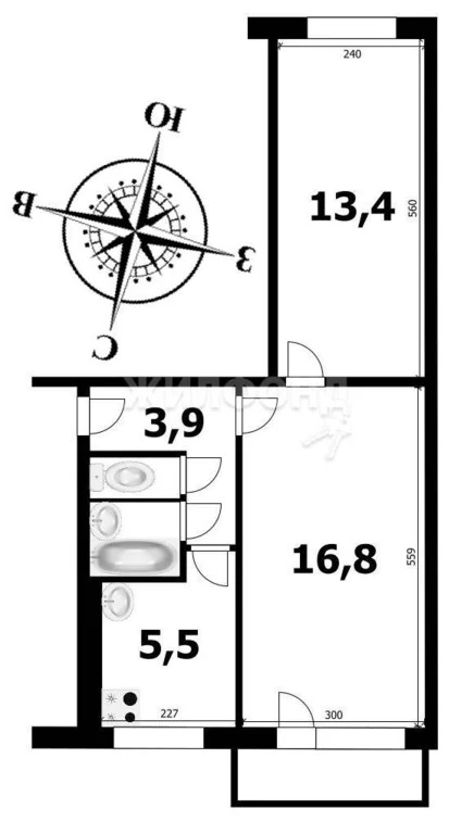 Продажа квартиры, Новосибирск, ул. Планировочная - Фото 3