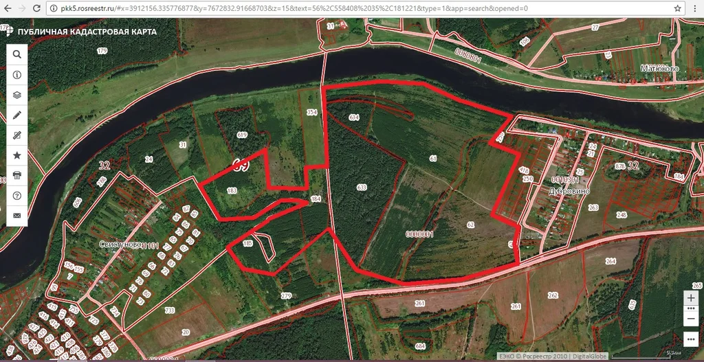 Публичная кадастровая карта тверской области старицкий район