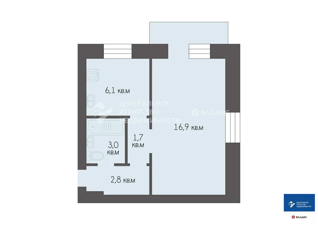 Продажа квартиры, Рязань, улица Фридриха Энгельса - Фото 15