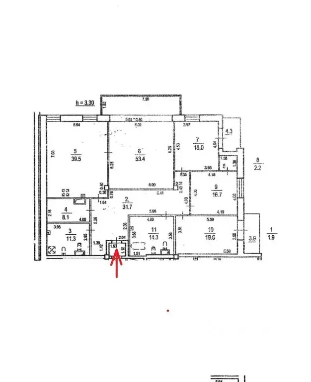 Продаю четырехкомнатную квартиру 216.0м Вязовая ул., 10, ... - Фото 43
