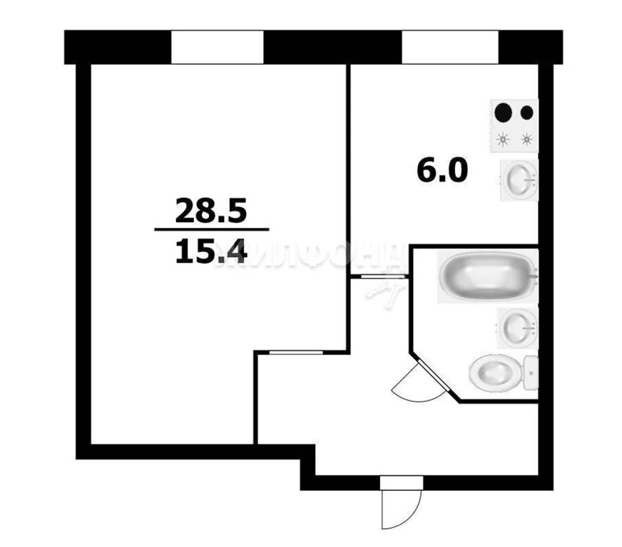 Продажа квартиры, Новосибирск, ул. Кошурникова - Фото 3