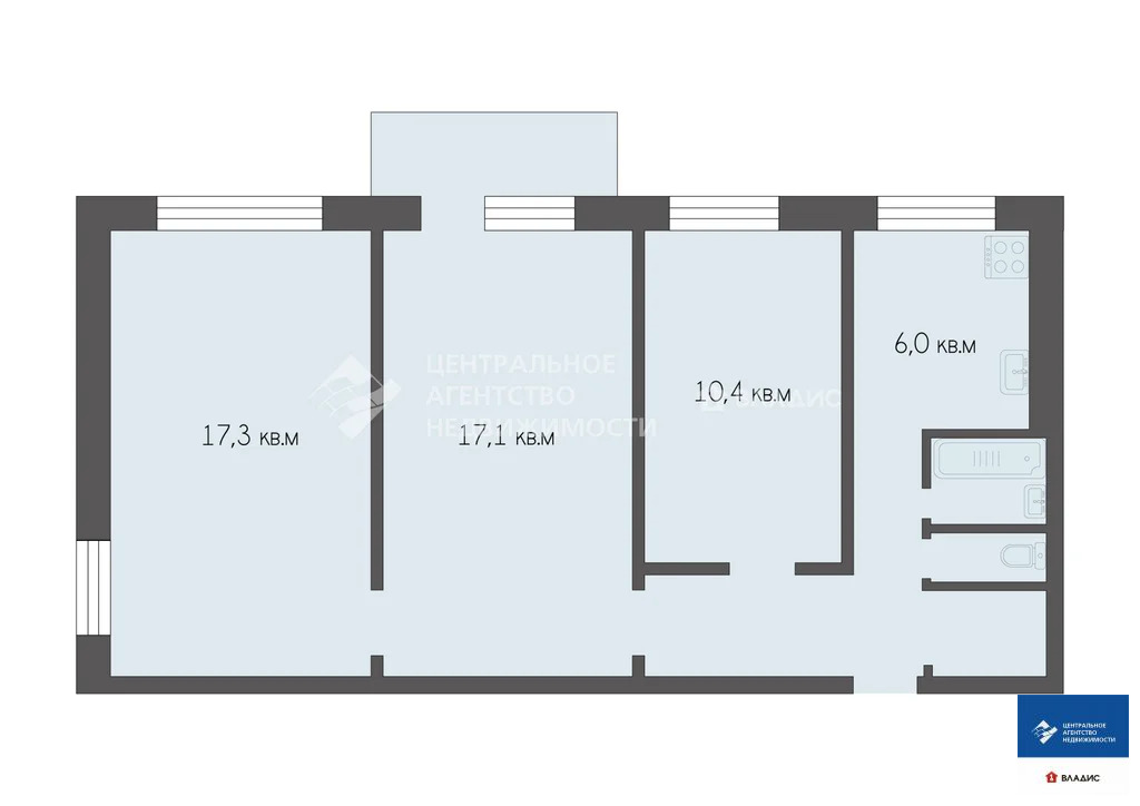 Продажа квартиры, Рязань, ул. Зубковой - Фото 22