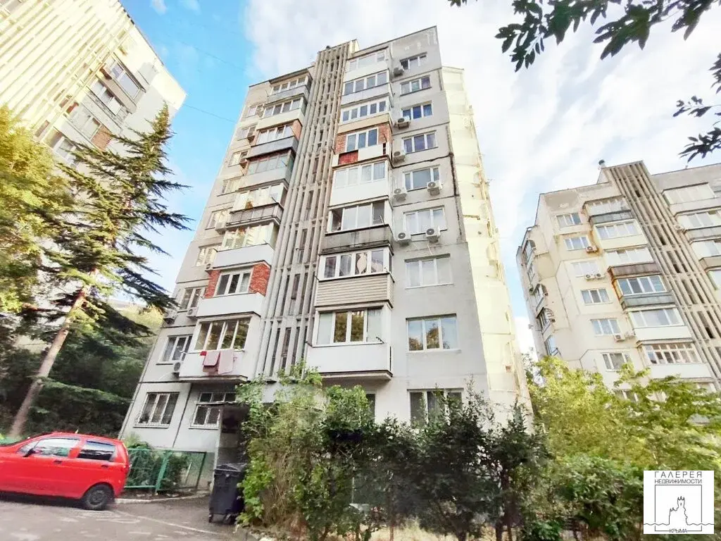 Продаётся светлая видовая 2-комнатная квартира в Ялте, ул. Мухина - Фото 20