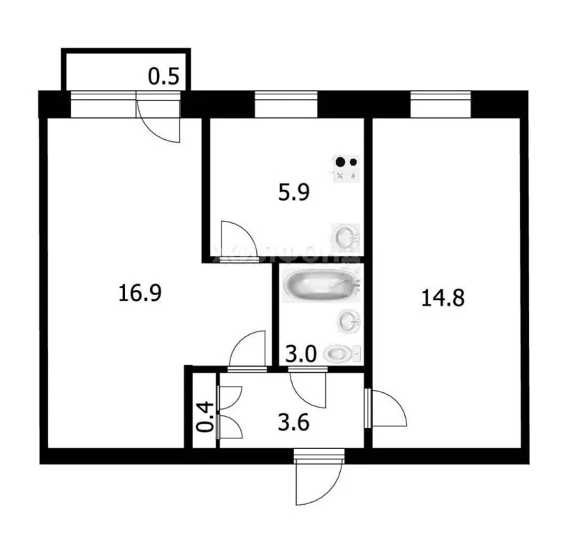 Продажа квартиры, Бердск, ул. Спортивная - Фото 16