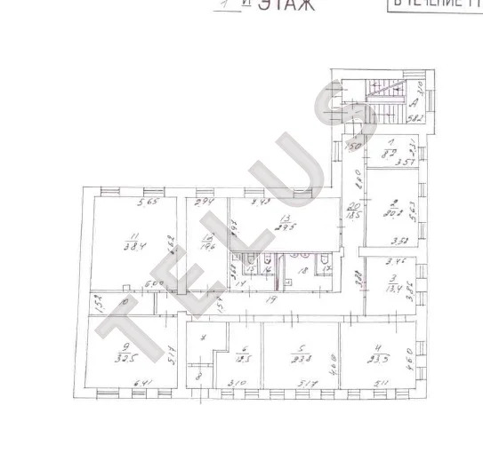 м. Полянка, Казачий переулок, 1074м2 "Продажа особняка" (ном. объекта: ... - Фото 11