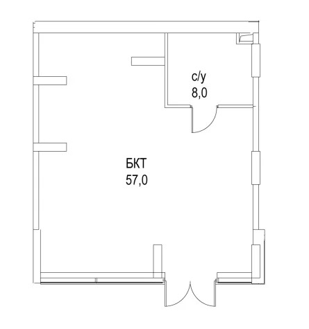 Аренда ПСН площадью 65 м2 - Фото 3