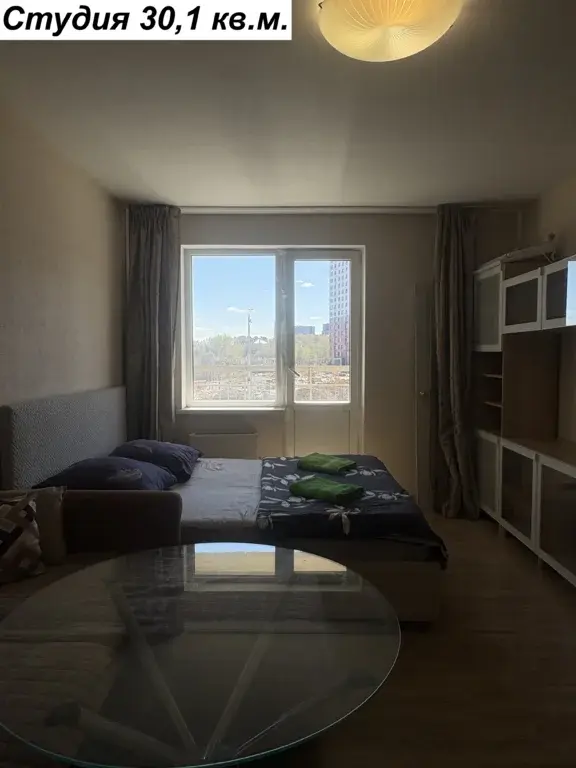 Студия с большим балконом - Фото 5