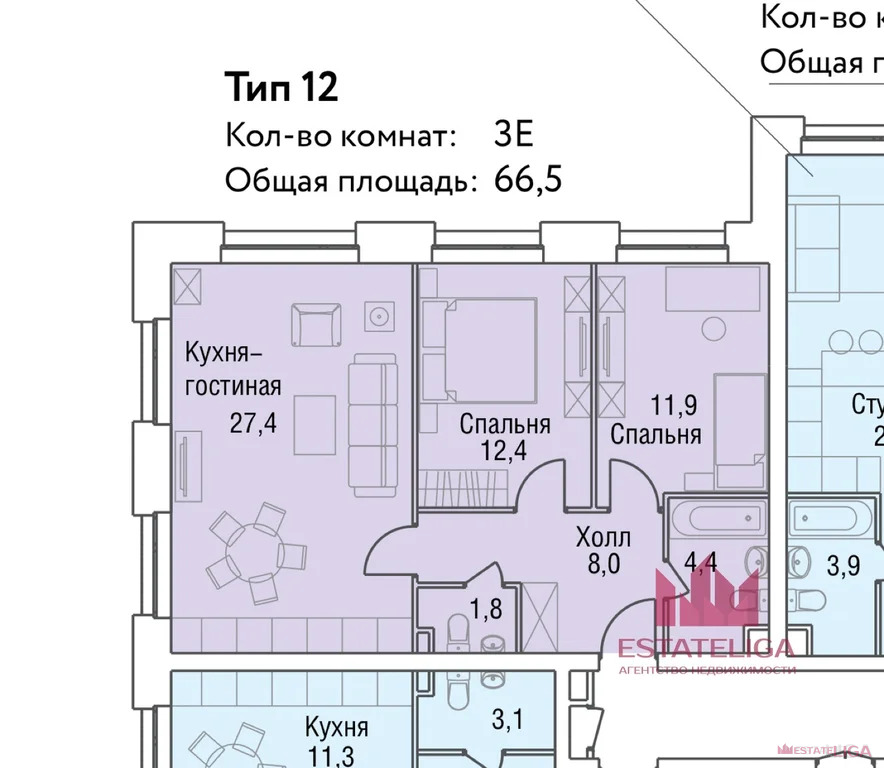 Продажа квартиры, Шелепихинская наб. - Фото 23