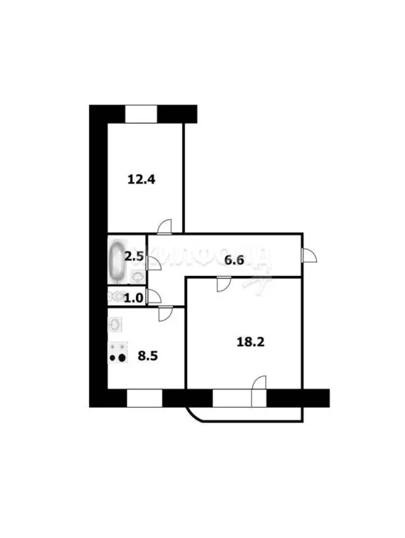 Продажа квартиры, Новосибирск, ул. Красина - Фото 6