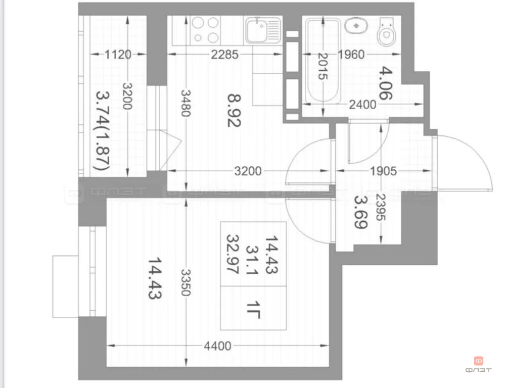 Продажа квартиры в новостройке, Казань, ул. Петра Полушкина - Фото 5