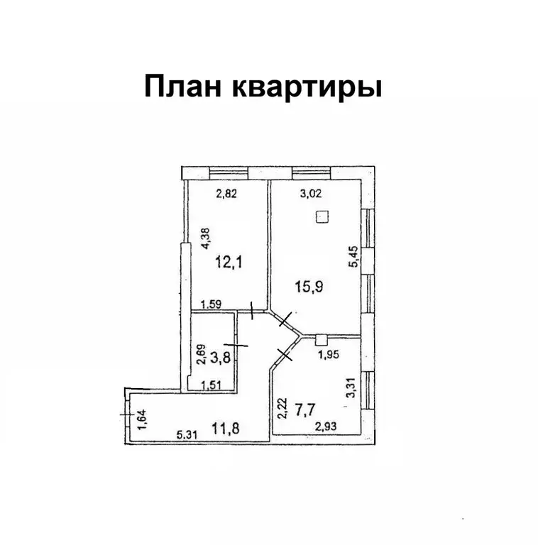 Продается уютная двухкомнатная квартира 51,3 кв.м. - Фото 15