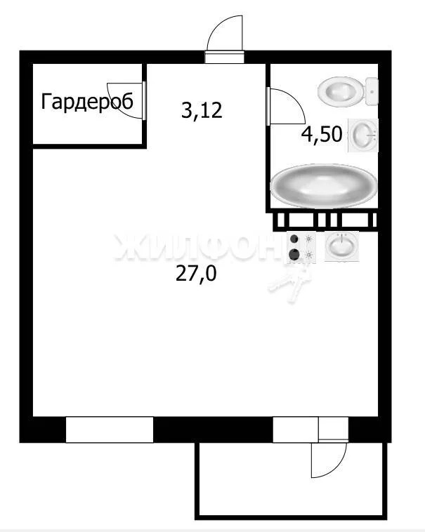 Продажа квартиры, Новосибирск, микрорайон Закаменский - Фото 5