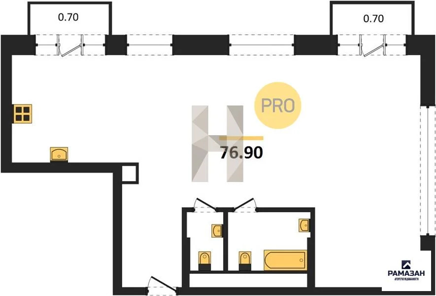 Продажа квартиры в новостройке, Казань, ул. Портовая - Фото 1