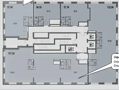 В современном Бизнес центре продается офис 57.6 кв.м. - Фото 6