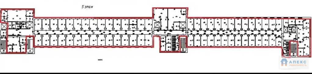 Аренда офиса 3155 м2 м. ВДНХ в бизнес-центре класса В в Алексеевский - Фото 3