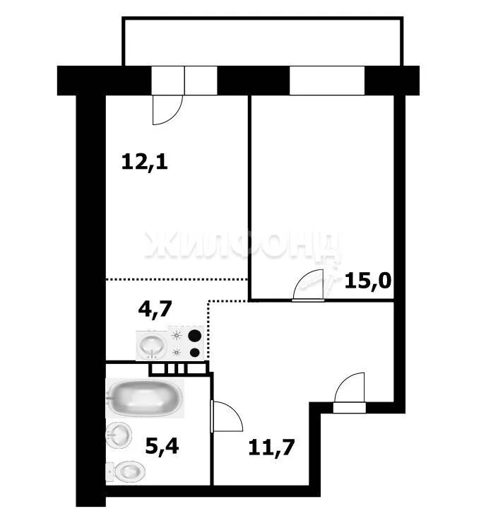 Продажа квартиры, Новосибирск, ул. Бронная - Фото 22