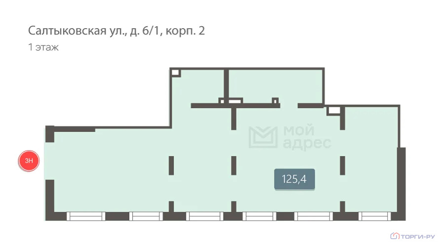 Продажа торгового помещения, ул. Салтыковская - Фото 4