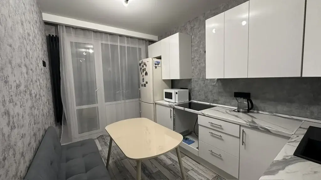 1-к. квартира, 34,4 м2, 4/15 эт. - Фото 1