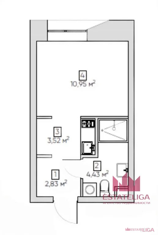 Продажа квартиры, Автомобильный проезд - Фото 1