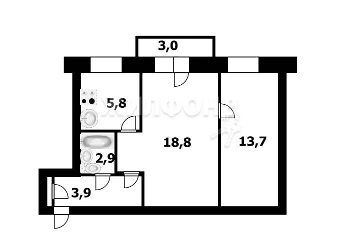 Продажа квартиры, Новосибирск, ул. Дмитрия Донского - Фото 6