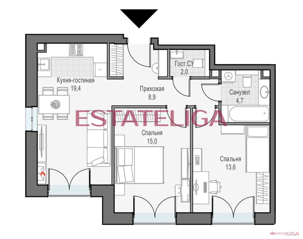 Продажа квартиры, ул. Академика Королева - Фото 0