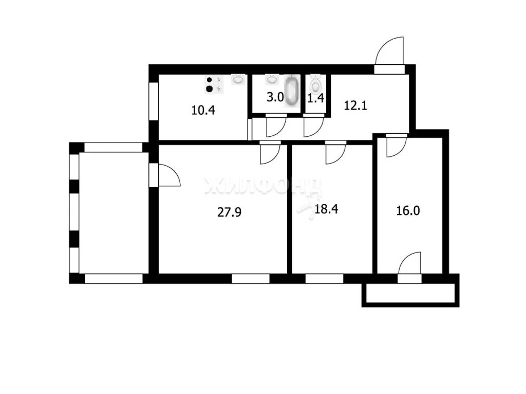 Продажа квартиры, Новосибирск, ул. Мира - Фото 17