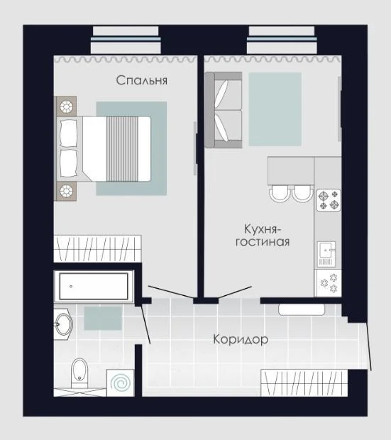 Продажа квартиры в новостройке, Пригородный, Оренбургский район, ул. ... - Фото 12