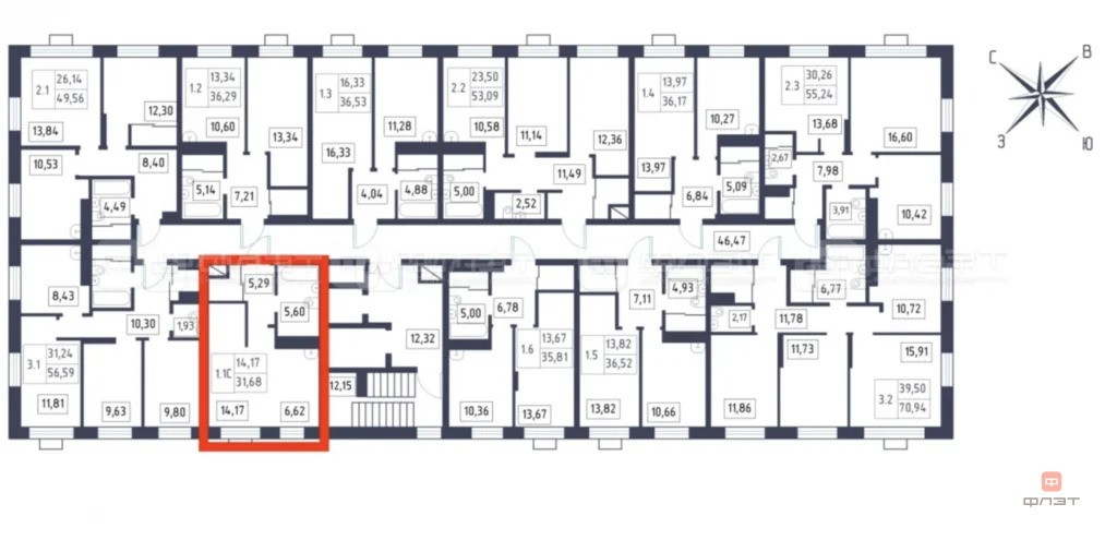 Продажа квартиры в новостройке, Казань, проезд. Детский - Фото 18