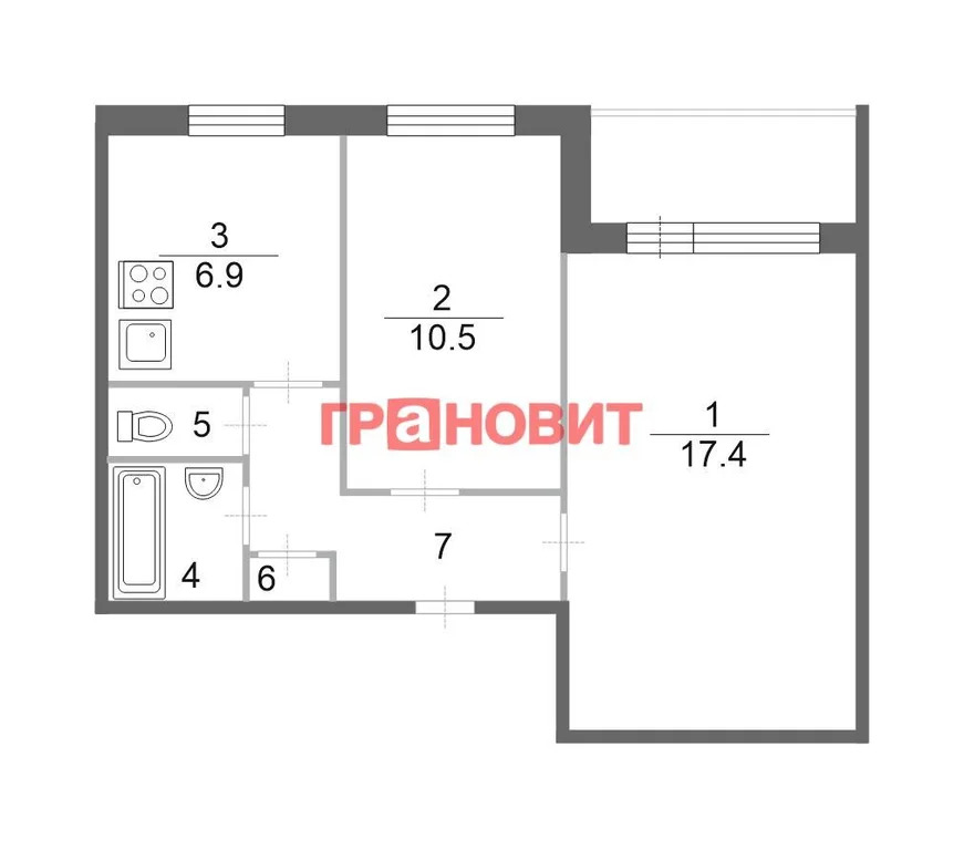 Продажа квартиры, Новосибирск, 9-й Гвардейской Дивизии - Фото 16