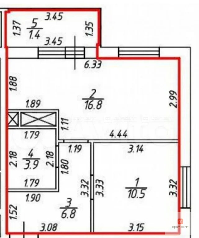 Продажа квартиры, Осиново, Зеленодольский район, ул. Спортивная - Фото 7