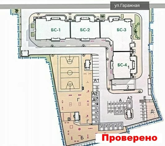 Карта краснодар ул гаражная