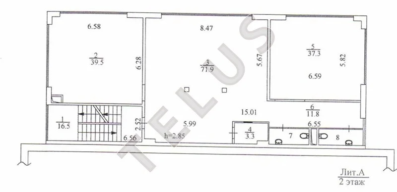 м. Киевская, площадь Киевского вокзала 723 м2, "продажа здания". (ном. ... - Фото 7