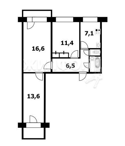 Продажа квартиры, Новосибирск, ул. Бориса Богаткова - Фото 2