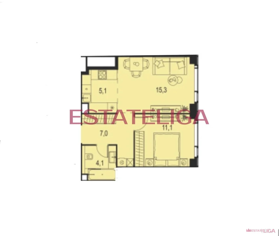 Продажа квартиры, ул. Озерная - Фото 1