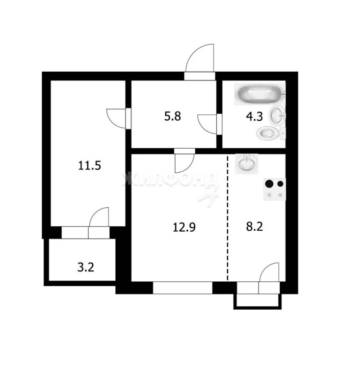 Продажа квартиры, Новосибирск, ул. Кубовая - Фото 10