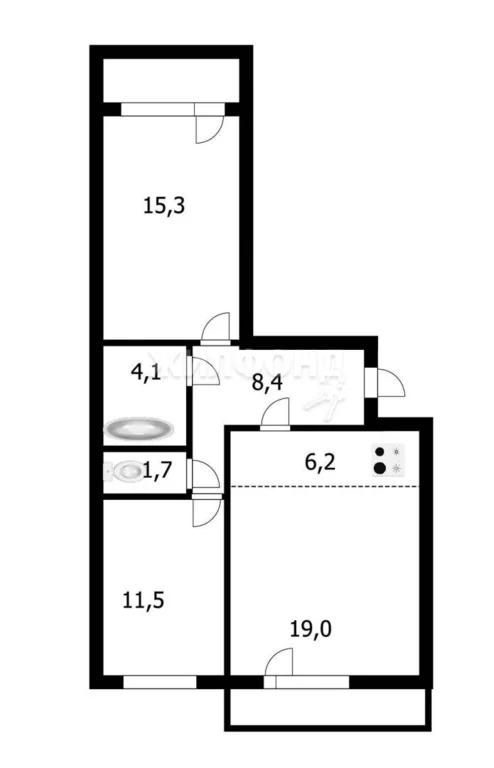 Продажа квартиры, Новосибирск, ул. Бородина - Фото 16