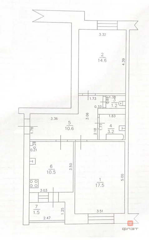 Продажа квартиры, Осиново, Зеленодольский район, ул. Комарова - Фото 11