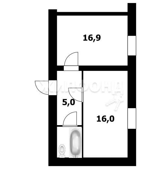 Продажа квартиры, Обь, Большая - Фото 14