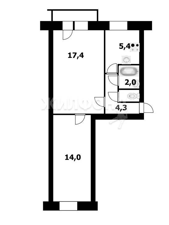 Продажа квартиры, Новосибирск, Адриена Лежена - Фото 11