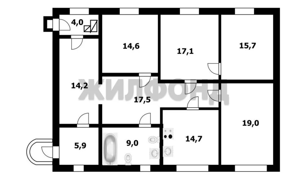 Продажа дома, Толмачево, Новосибирский район, ул. Центральная - Фото 16