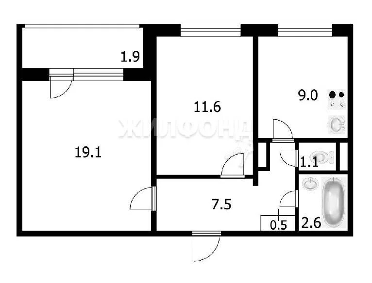 Продажа квартиры, Новосибирск, ул. Связистов - Фото 13