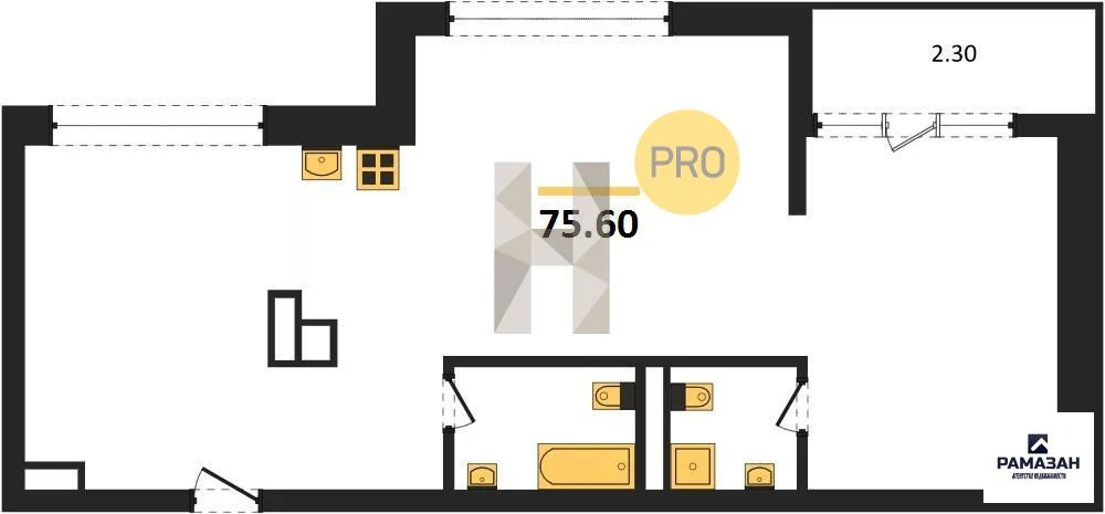 Продажа квартиры в новостройке, Казань, м. Суконная слобода, ул. ... - Фото 1